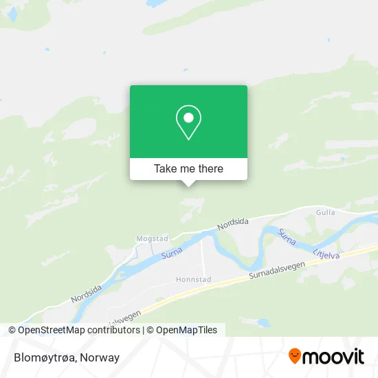 Blomøytrøa map