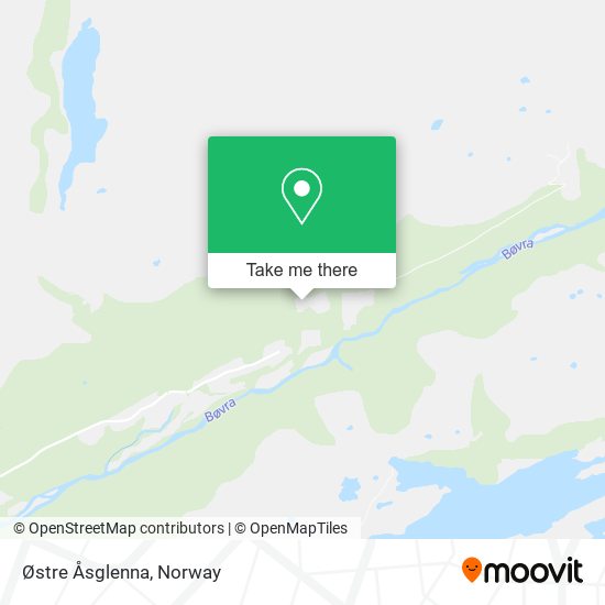 Østre Åsglenna map