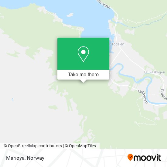 Mariøya map