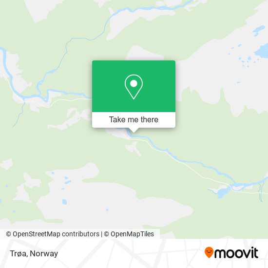 Trøa map