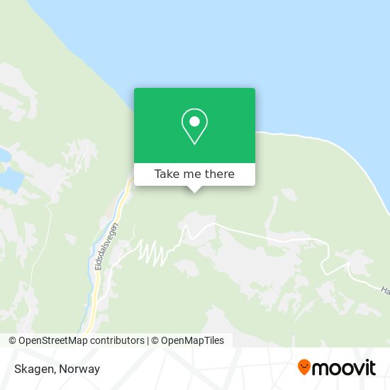 Skagen map