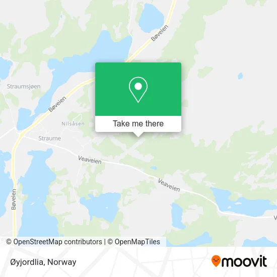Øyjordlia map