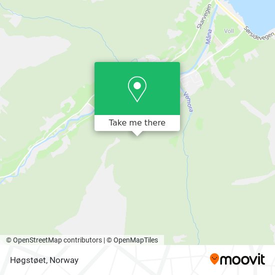 Høgstøet map