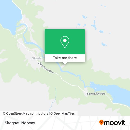 Skogset map