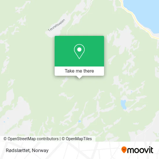 Rødslættet map