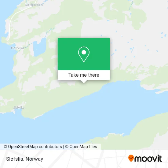 Sløfslia map