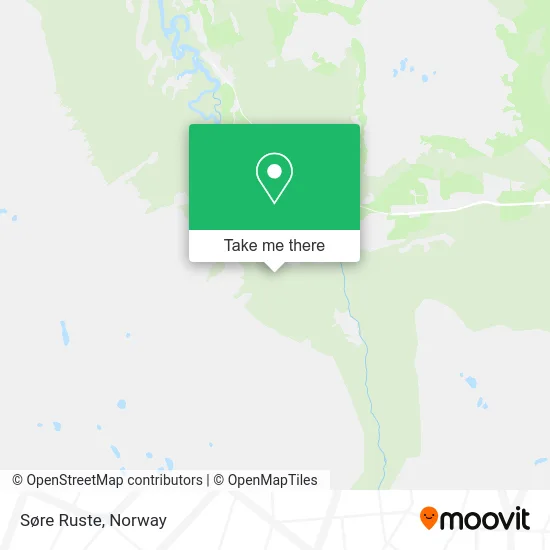 Søre Ruste map