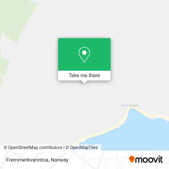 Fremmerkvanntoa map