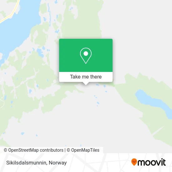 Sikilsdalsmunnin map