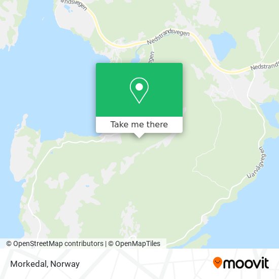 Morkedal map