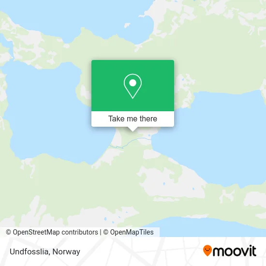 Undfosslia map