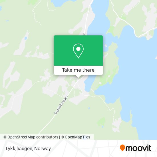 Lykkjhaugen map