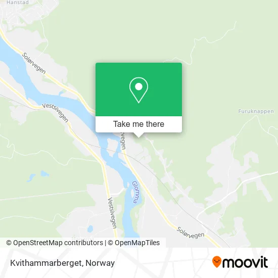 Kvithammarberget map