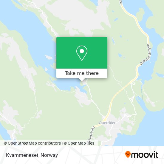 Kvammeneset map