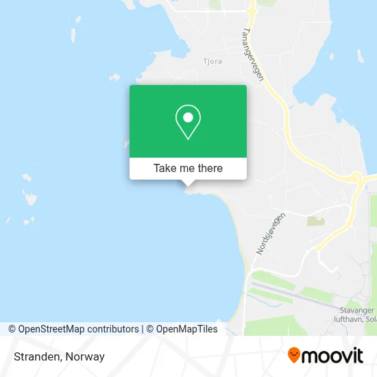 Stranden map