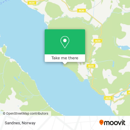 Sandnes map