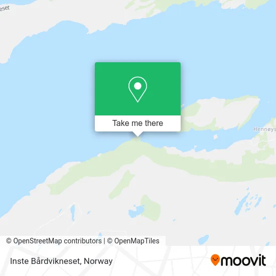 Inste Bårdvikneset map