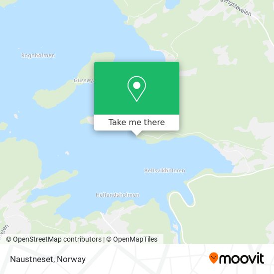 Naustneset map