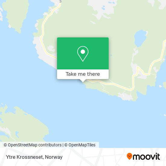 Ytre Krossneset map