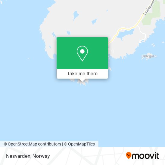 Nesvarden map