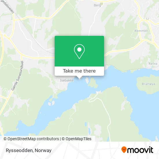 Rysseodden map