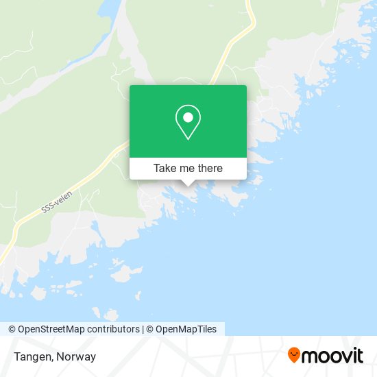 Tangen map