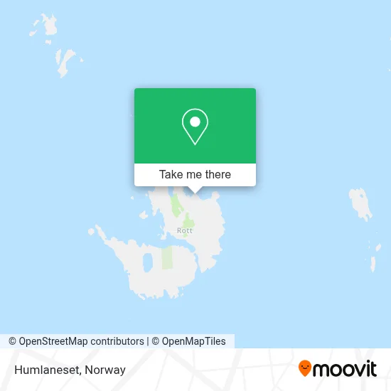 Humlaneset map