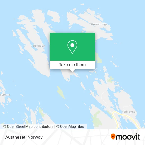 Austneset map