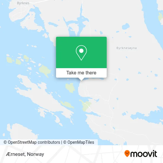 Ærneset map