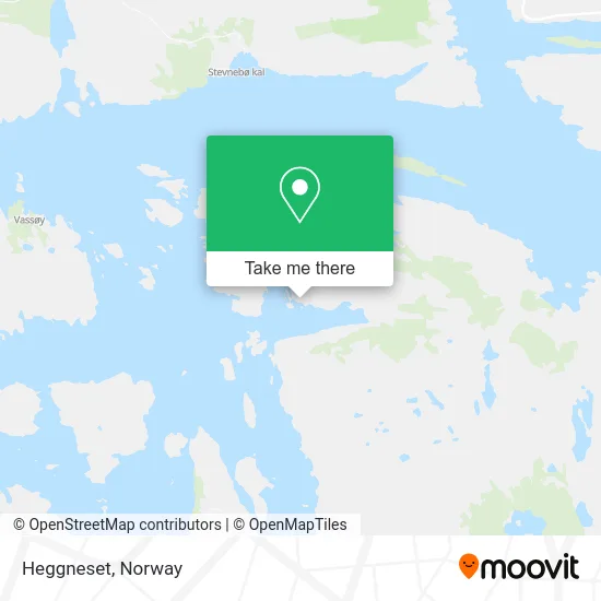 Heggneset map