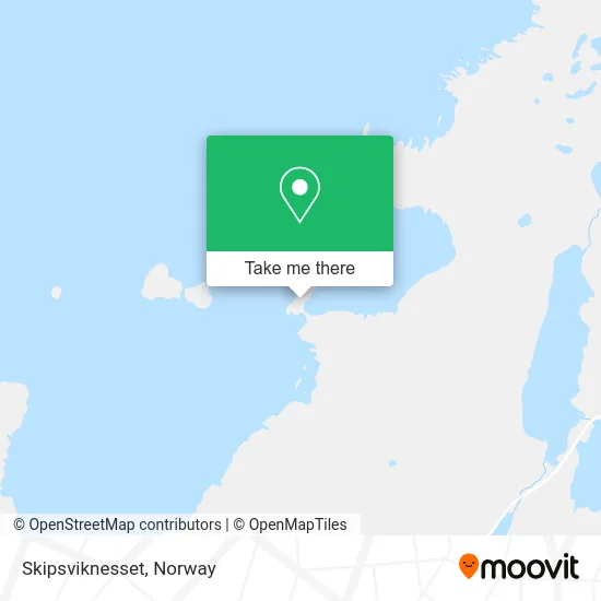 Skipsviknesset map