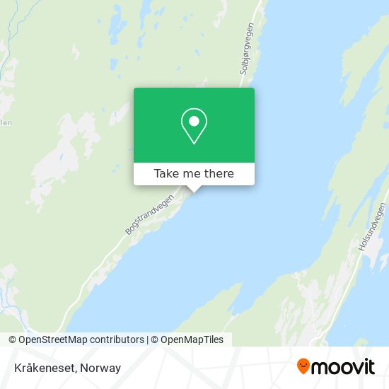 Kråkeneset map