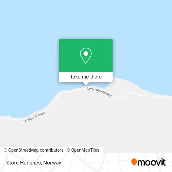Store Hansnes map