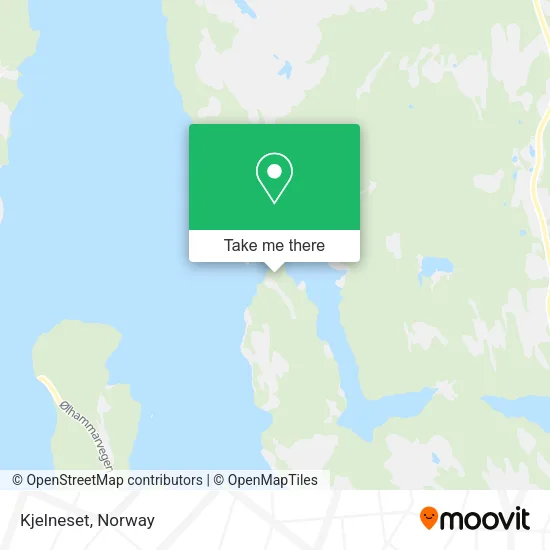 Kjelneset map
