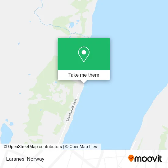 Larsnes map