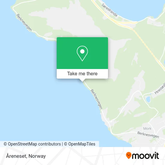 Åreneset map