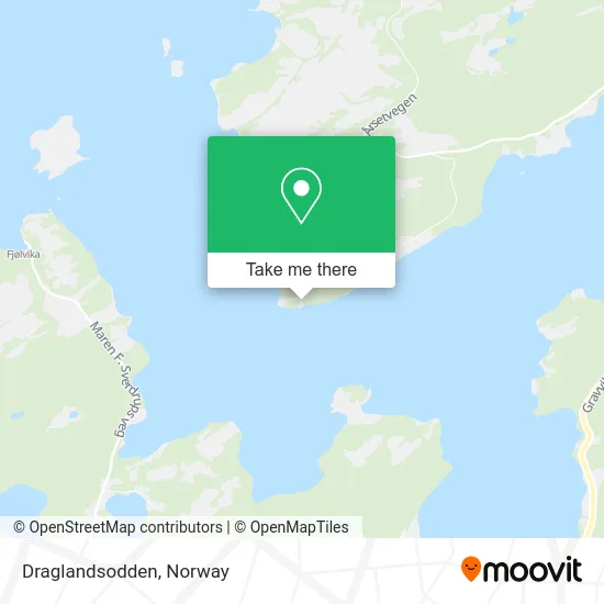 Draglandsodden map