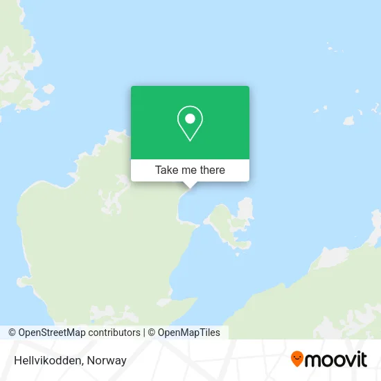 Hellvikodden map