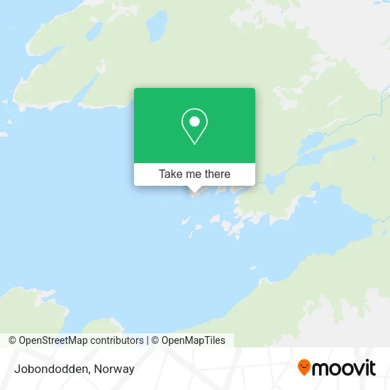 Jobondodden map