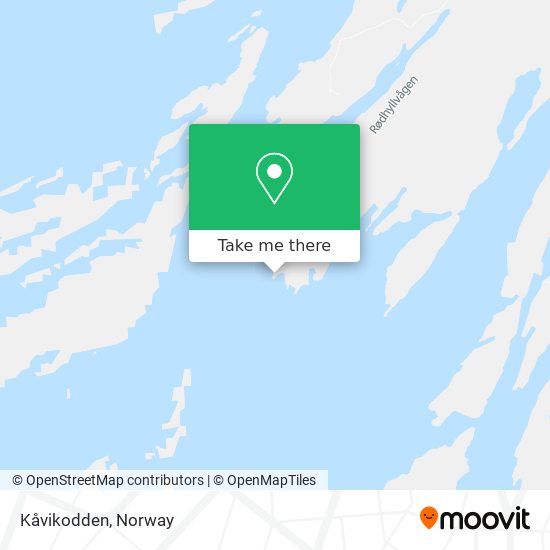 Kåvikodden map