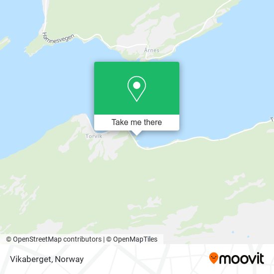 Vikaberget map