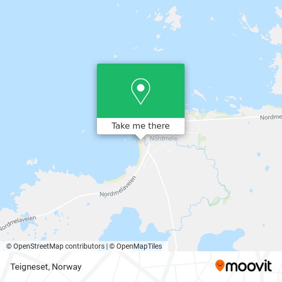 Teigneset map