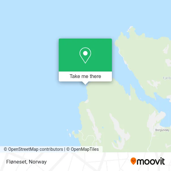 Fløneset map