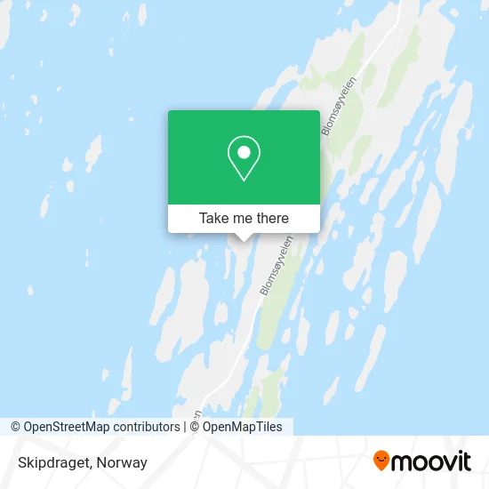 Skipdraget map