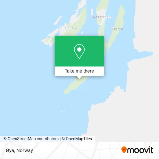Øya map