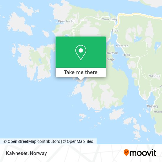 Kalvneset map