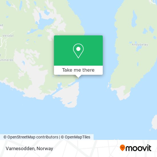 Varnesodden map