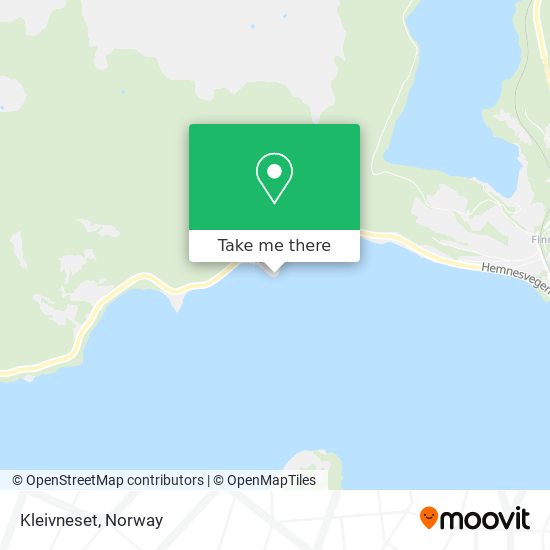 Kleivneset map