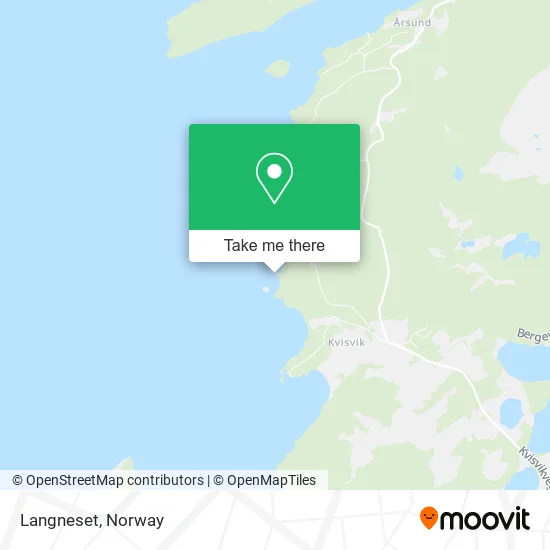 Langneset map