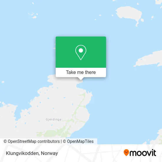 Klungvikodden map